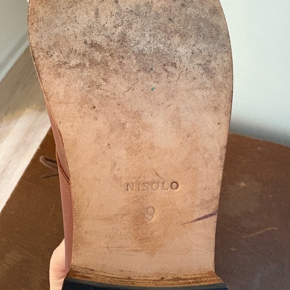 Nisolo Isa Leather Ankle Boots – Brandy, Size 9 - Picture 4 of 6